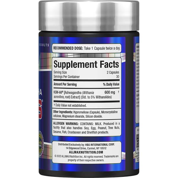 Allmax ASHWAGANDHA KSM-66